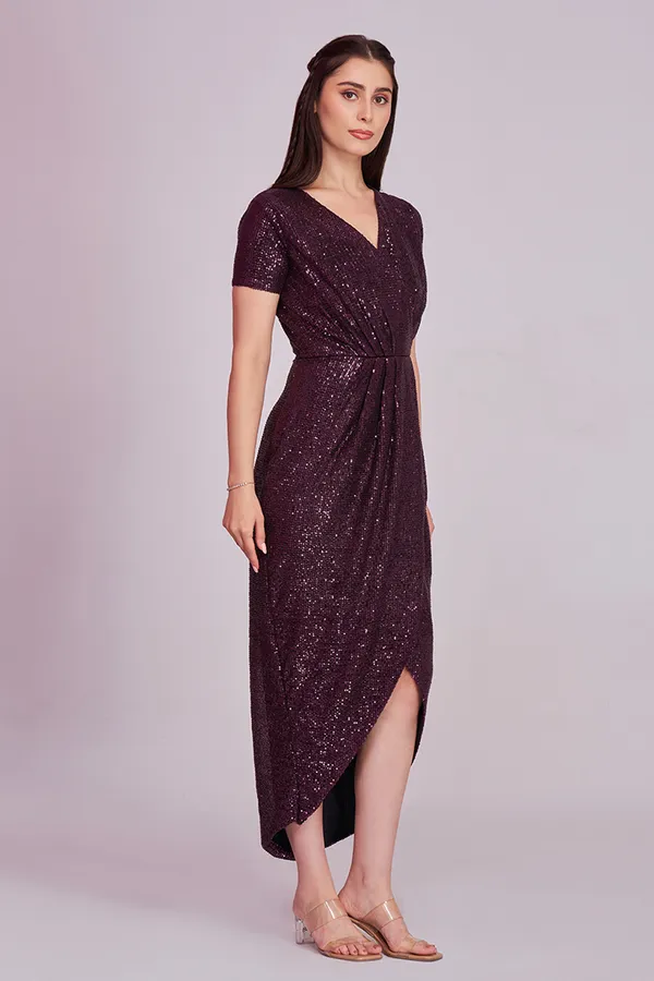 WINE_SEQUIN_ANGARAKHA_DRESS