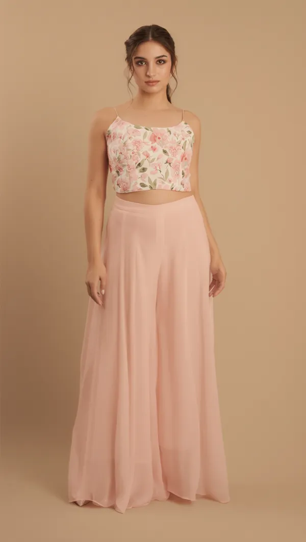 Baby_pink_Palazzo_Set_with_Floral_Crop_Top_and_Long_Cape_|_indo_western_3_piece_outfit