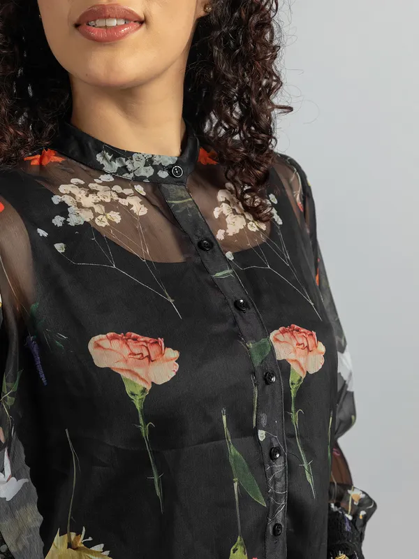 Women's_Semi-Sheer_black_shirt_with_inner_|_Full_Sleeve_Button-Down_shirt