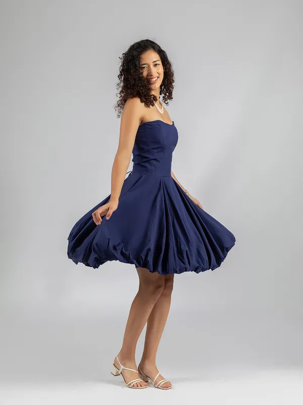 Blue_Corset_Mini_Dress_|_Balloon_Skirt_Short_Dress