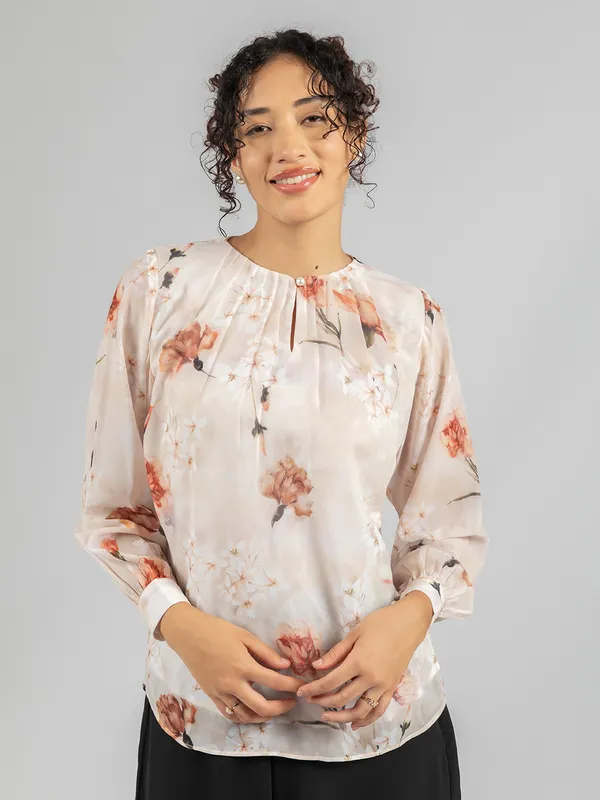 Beige_Desert_Glow_Top_For_Women