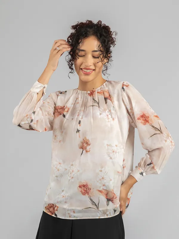 Beige_Desert_Glow_Top_For_Women