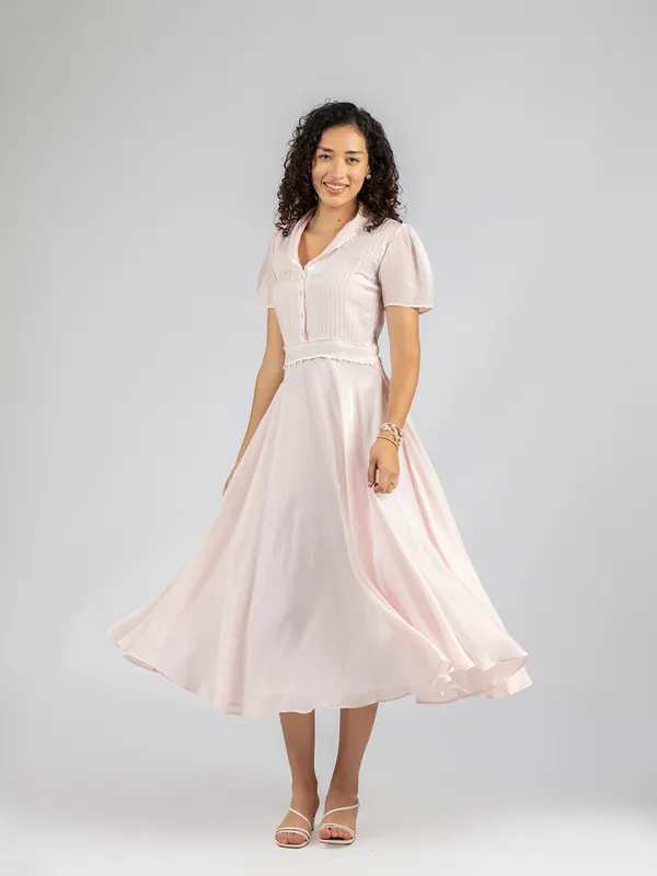 Pink_Cotton_Pleated__Collar_Dress