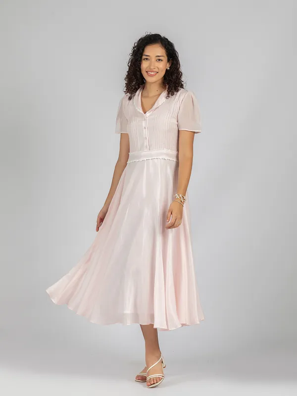 Pink_Cotton_Pleated__Collar_Dress