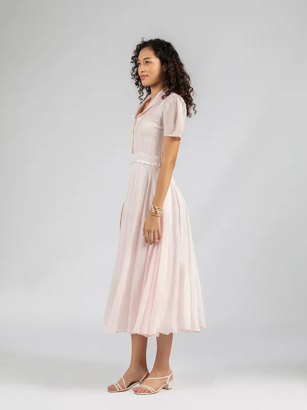 Pink_Cotton_Pleated__Collar_Dress