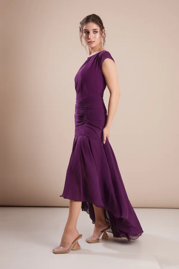 DEEP_PURPLE_GEORGETTE_BOAT_NECK_DRESS