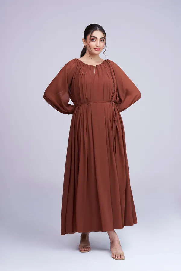 MAROON_(RUST)_LOOSE_FIT_DRESS