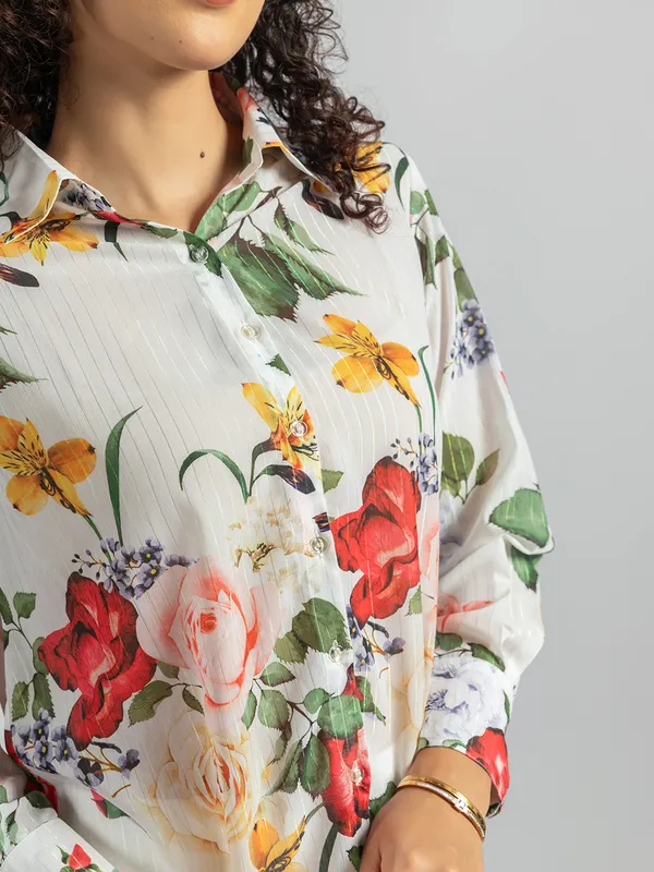 White_Floral_Casual_Shirt_for_Women_|_Designer_Shirts_for_women_-_Floral_Print