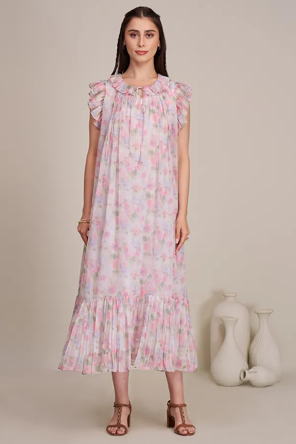 Floral_printed_fit_&_flare_dress_|_Loose_fit_long_summer_dress