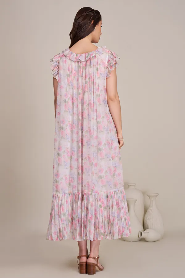 Floral_printed_fit_&_flare_dress_|_Loose_fit_long_summer_dress
