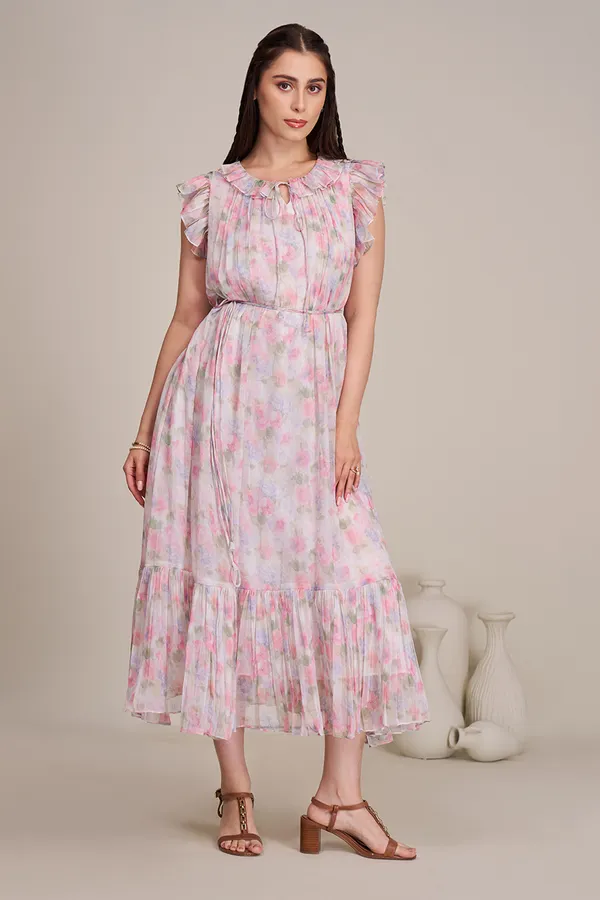 Floral_printed_fit_&_flare_dress_|_Loose_fit_long_summer_dress
