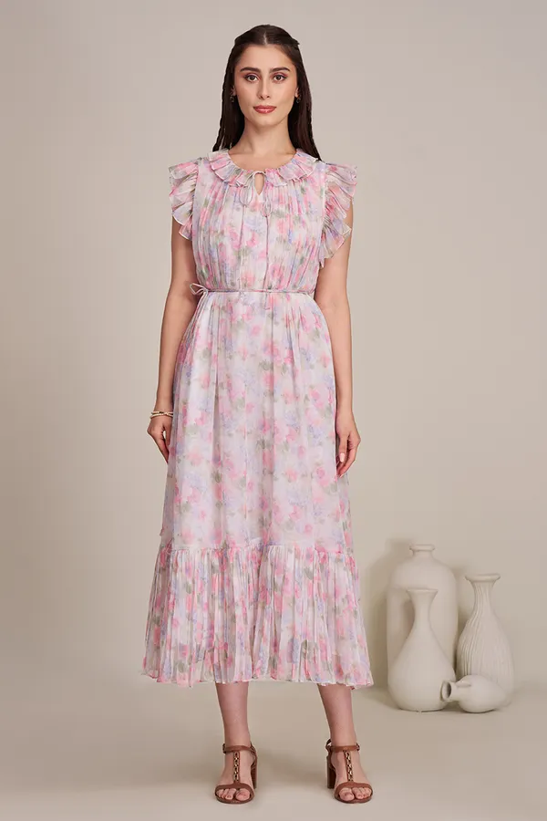 Floral_printed_fit_&_flare_dress_|_Loose_fit_long_summer_dress