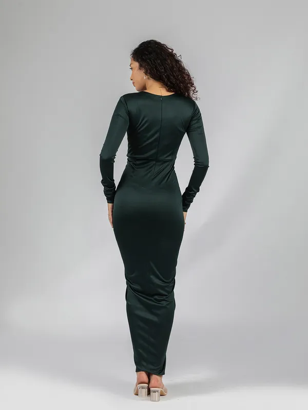 Green_bodycon_dress_|_Women's_Party_Gown