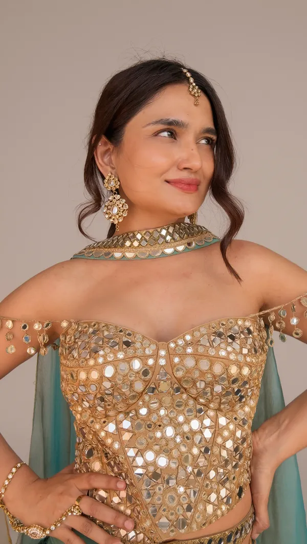 Hand_Made_Mirror_work_corset_blouse