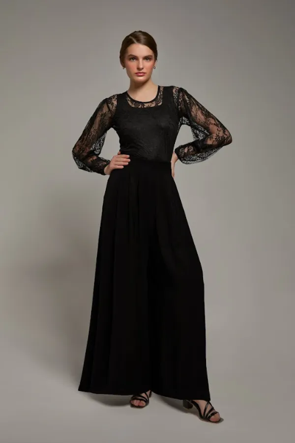 Black_Polyester_Luxuria_Palazzo_Pant_For_Women