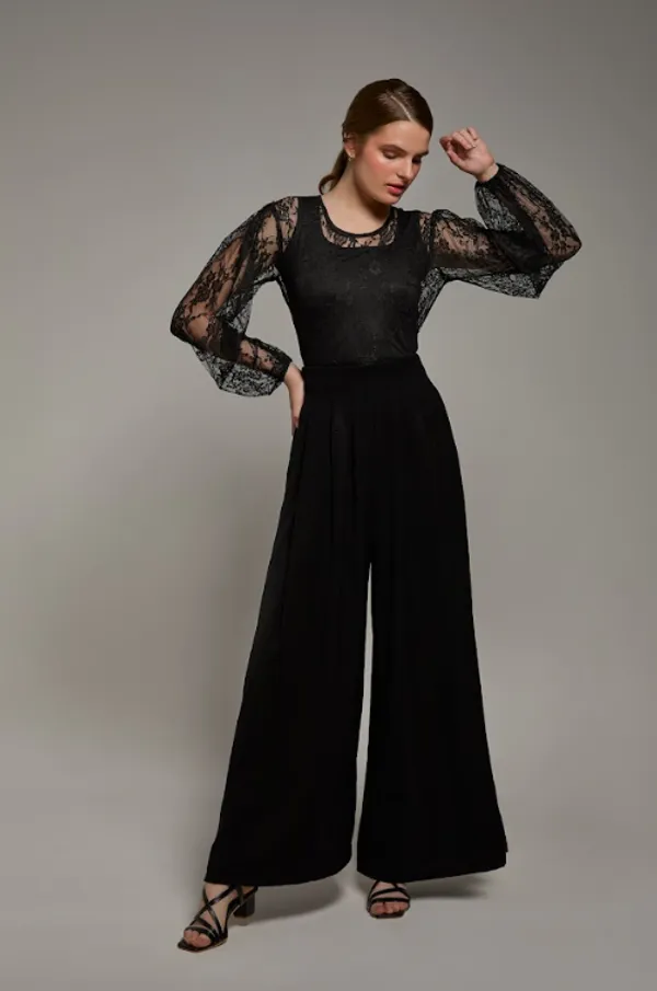 Black_Polyester_Luxuria_Palazzo_Pant_For_Women