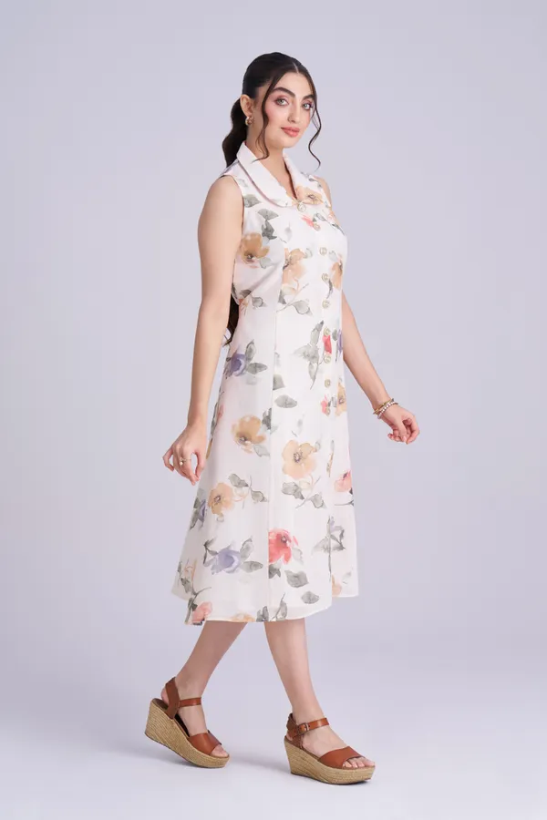 Linen_printed_A-Line_Dress_|_Collared_Button-Down_Dress