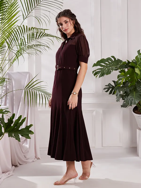 Maroon_long_Dress_for_Women_|_Elegant_designer_Maroon_Dress