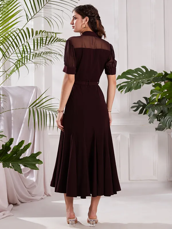 Maroon_long_Dress_for_Women_|_Elegant_designer_Maroon_Dress