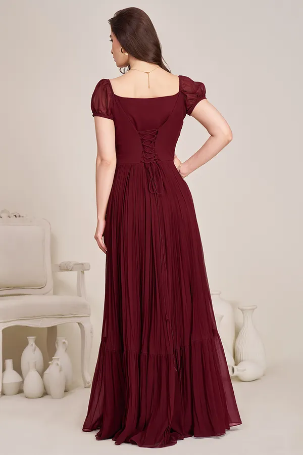 Maroon_Women_Gowns_|_Floor_Length_birthday_Dress_for_women