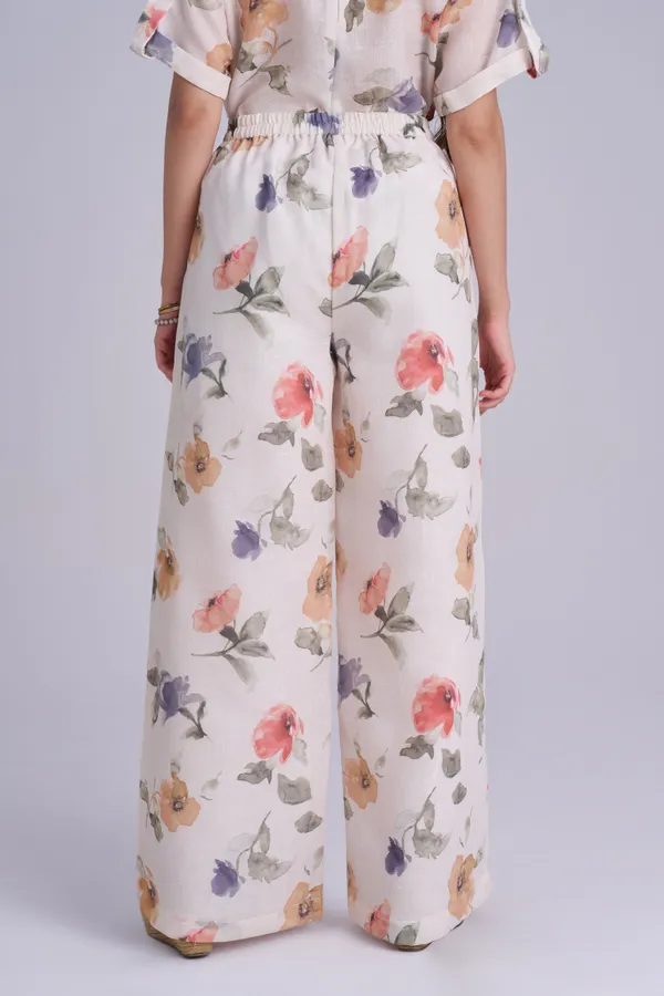Floral_Palazzo_Pants_for_Women_|_Linen_Printed_casual_Palazzo_for_Summer