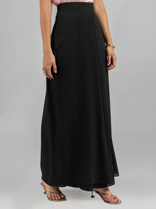 Black_Wide-Leg_Georgette_palazzo_Pants_|_Loose_Fit__flared_Black_Palazzo_pants