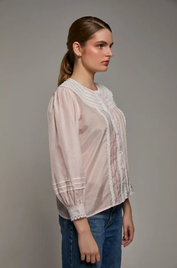 Pink_Cotton_Silk_Charm_Lace_Top_For_Women