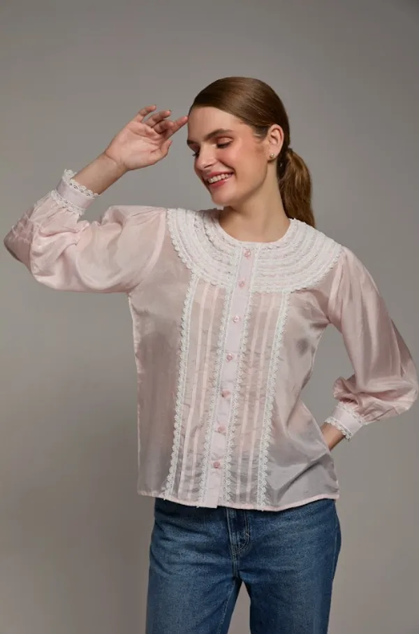 Pink_Cotton_Silk_Charm_Lace_Top_For_Women