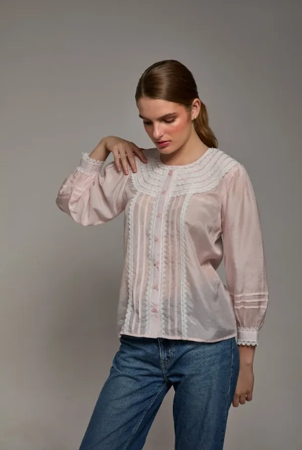 Pink_Cotton_Silk_Charm_Lace_Top_For_Women