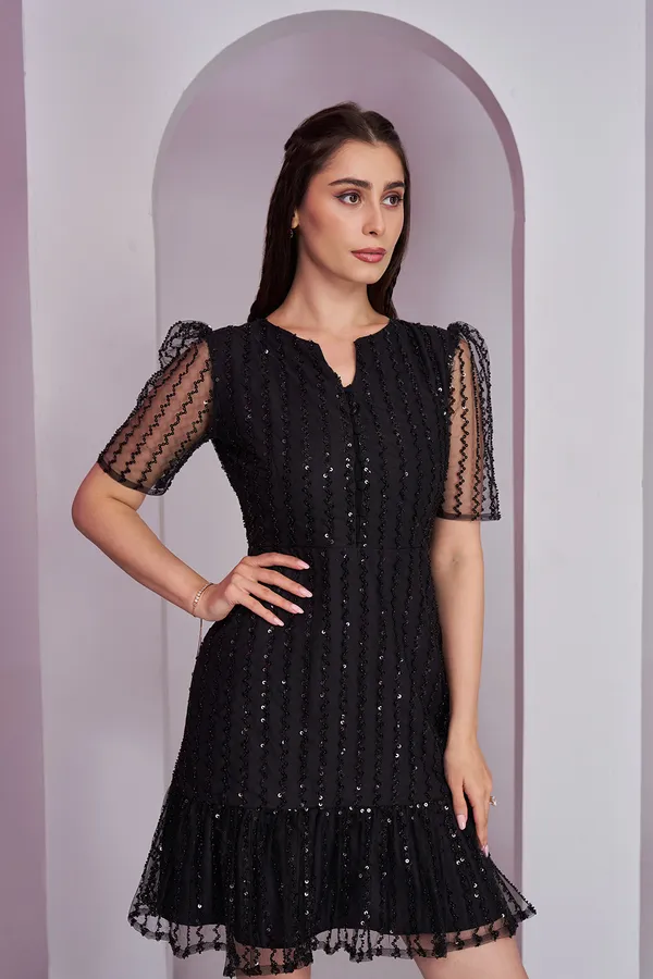 Party_Wear_Black_Mini_Dress_for_women_|_Short_dresses_for_women