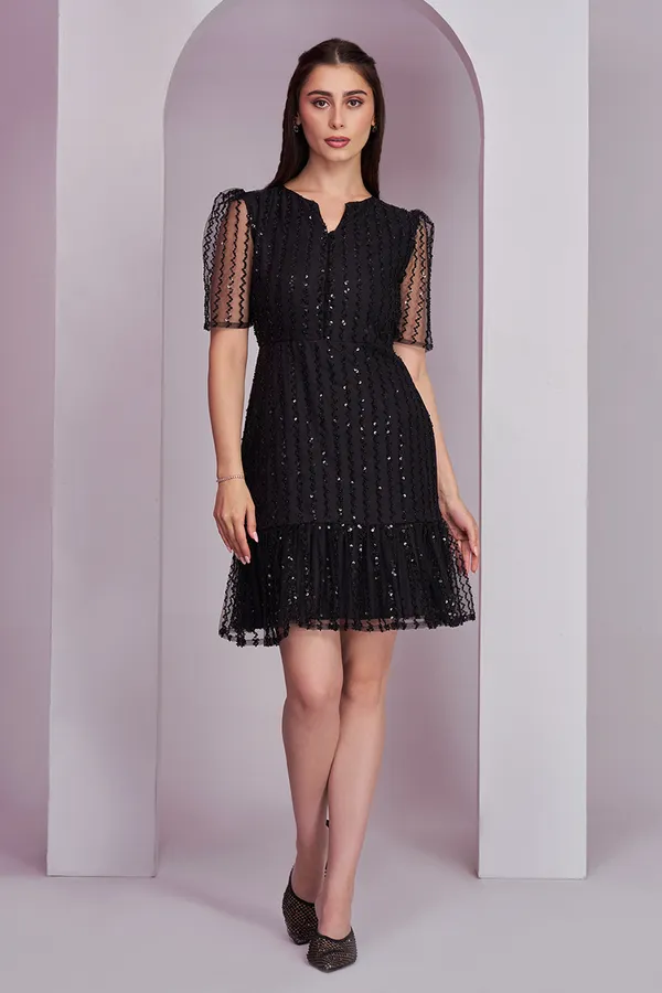 Party_Wear_Black_Mini_Dress_for_women_|_Short_dresses_for_women