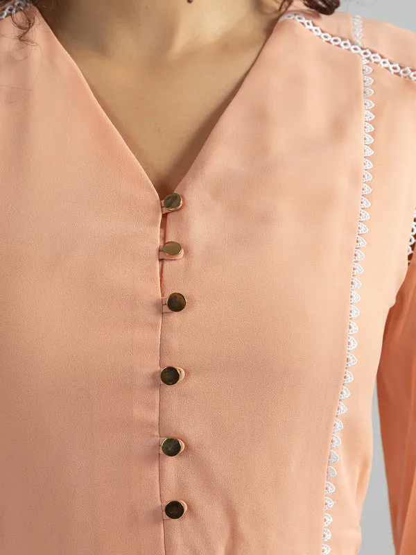 Light_pink_lace_Midi_Dress_|_Full_sleeve_maxi_Dress
