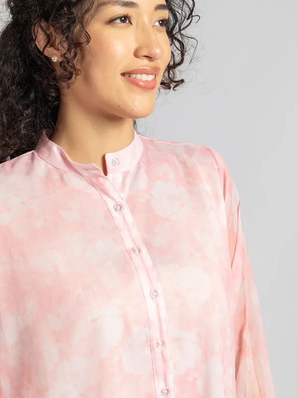 Pink_Floral_printed_Shirt_for_Women_|_Trendy_Casual_Shirt_for_Women