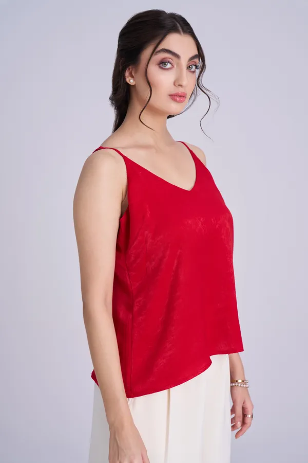 Red_Satin_Tank_Top_for_Women_|_Red_Casual_Sleeveless_Top