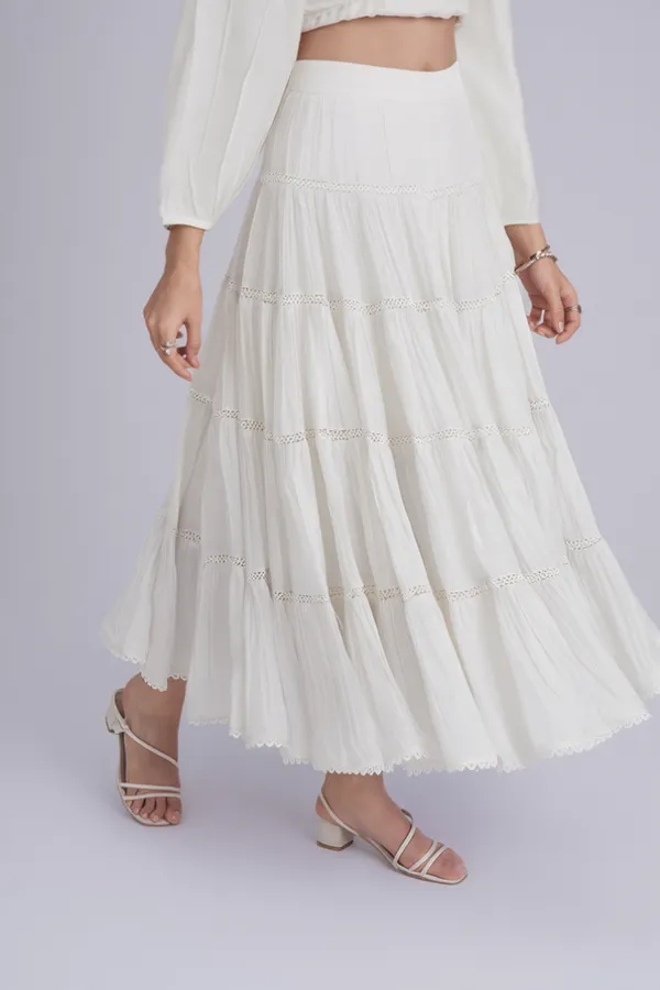 White_Cotton_tired_Skirt_|_Flared_Midi_Skirt