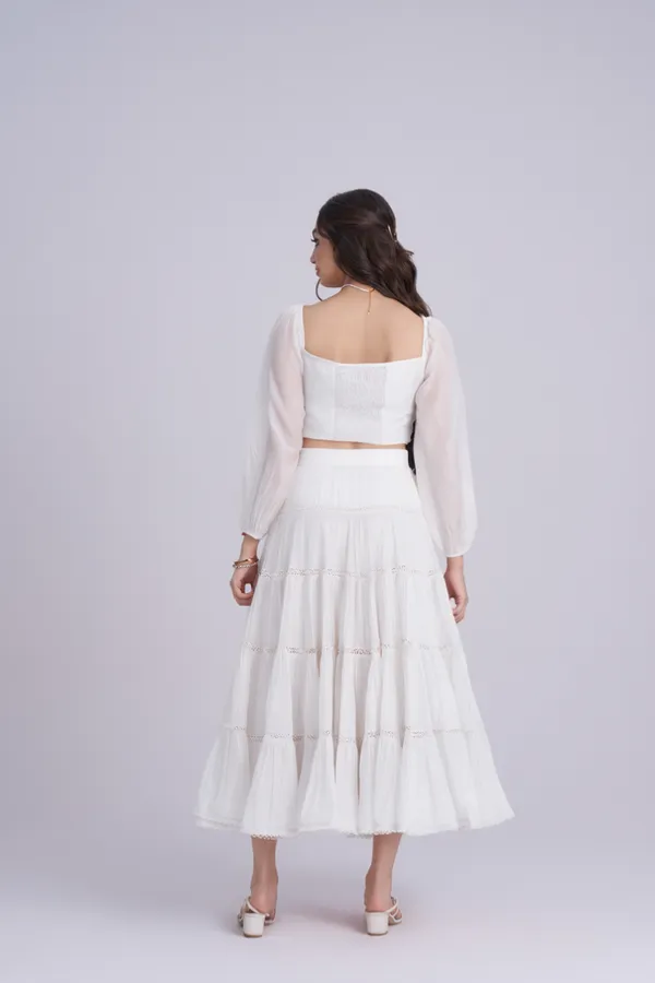 White_Cotton_tired_Skirt_|_Flared_Midi_Skirt