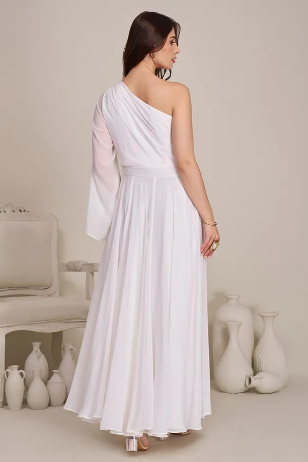 White_One-Shoulder_Maxi_Dress_for_women_|_Flared_long_ladies_dresses