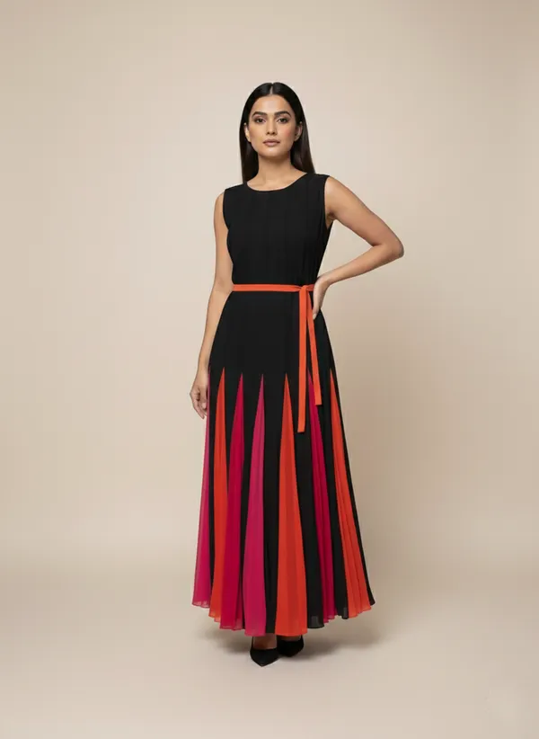 Women’s_multicolour_western_dress