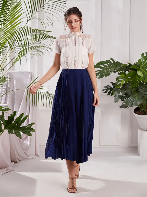 Navy_Blue_Georgette_Nirvana_Midi_Skirt_For_Women