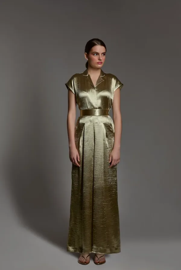 Golden_Polyester_Hour_Shirt_For_Women