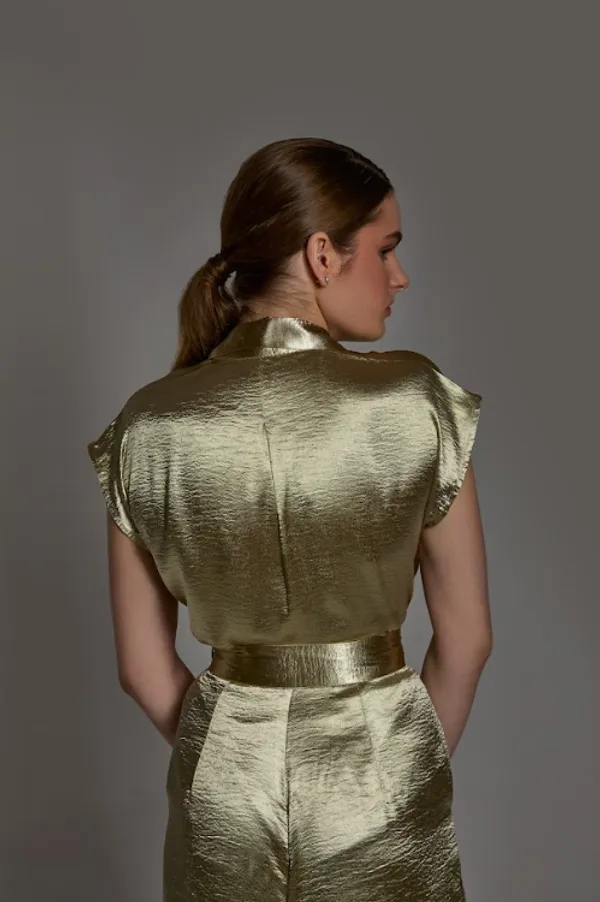 Golden_Polyester_Hour_Shirt_For_Women