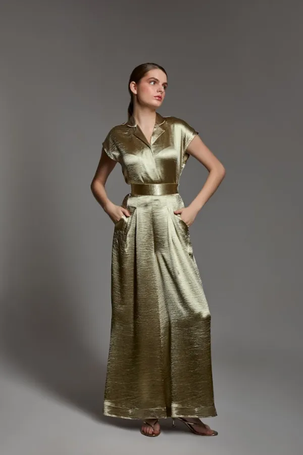 Golden_Polyester_Hour_Shirt_For_Women