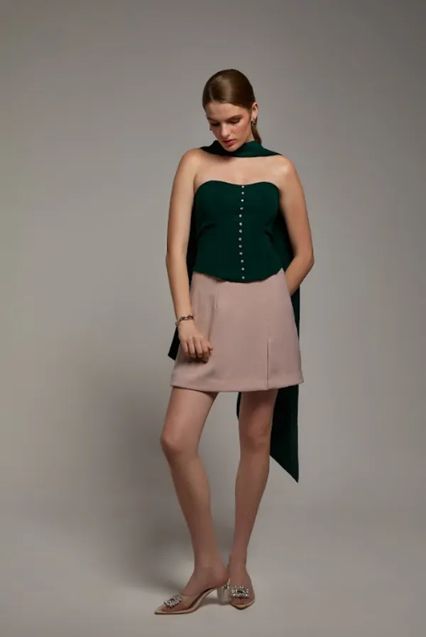 Green_Strapless_Corset_top_|_Green_bustier_Tube_top