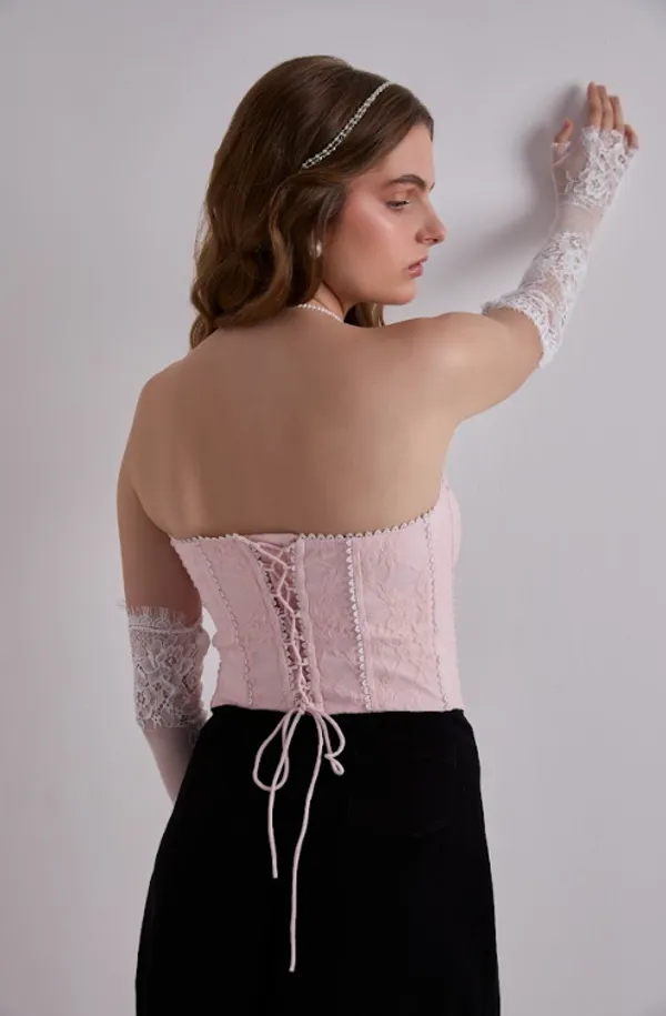 Pink_Lace_Cute_Corset_Top_|_Strapless_Lace_Bustier