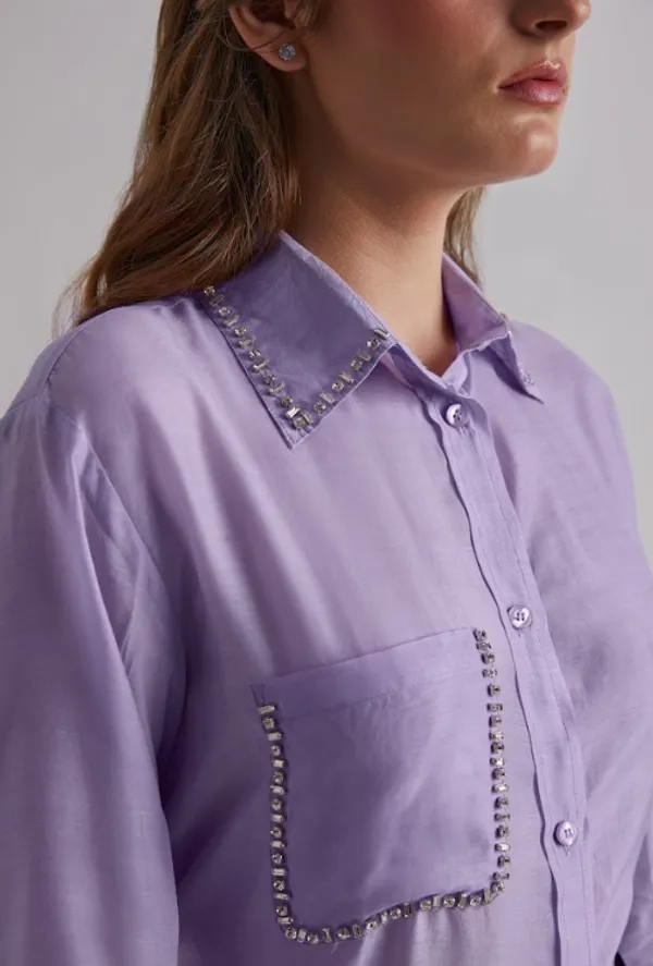 Purple_Prestige_Cotton_Silk_Shirt_For_Women