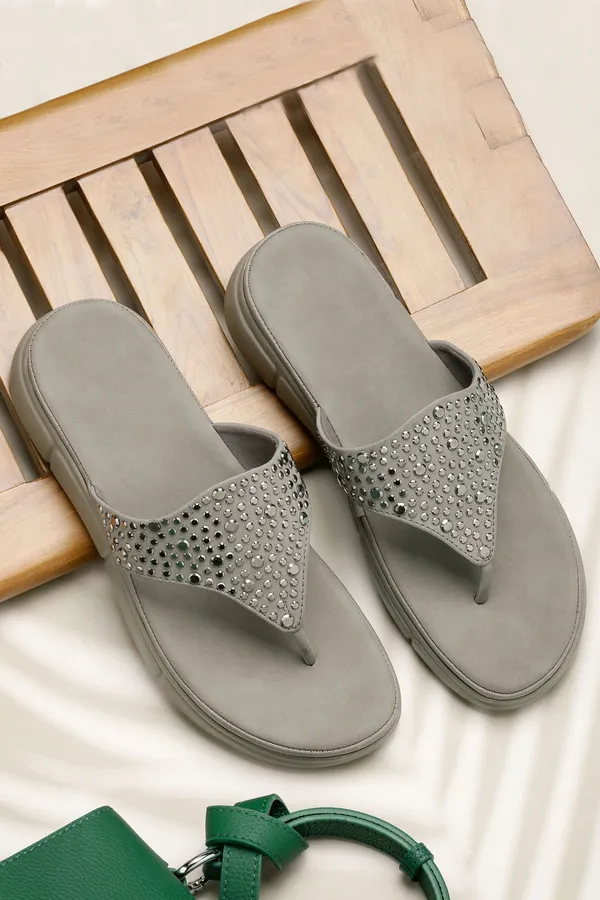 Grey_Artificial_Leather_Casual_Wedges_For_Women