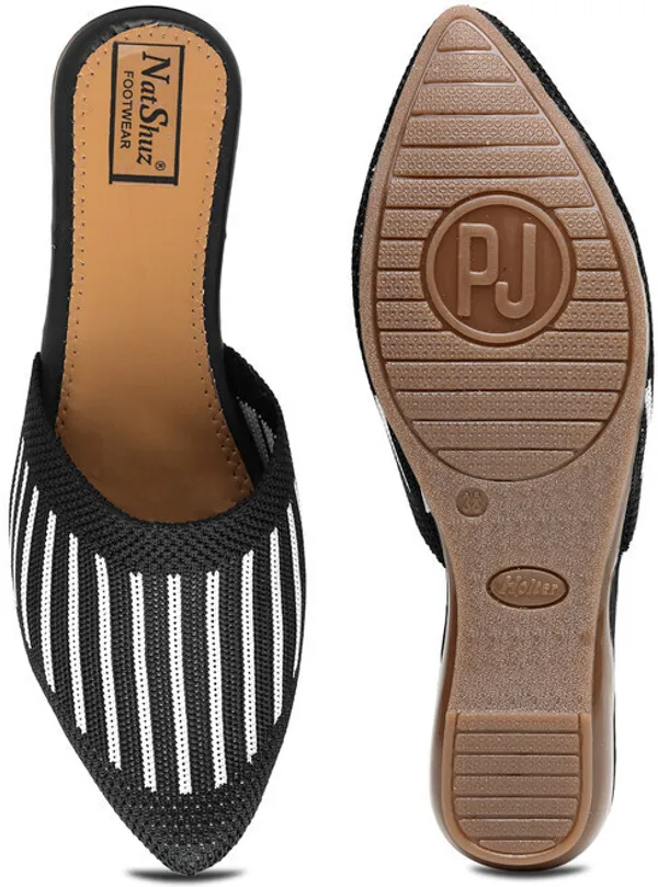 Black_Mesh_Casual_Wedges_For_Women