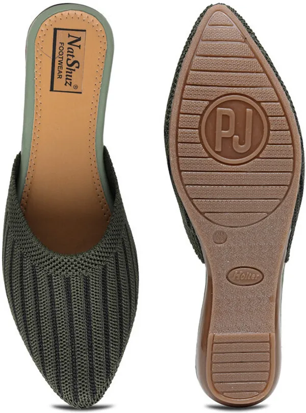 Olive_Mesh_Casual_Wedges_For_Women