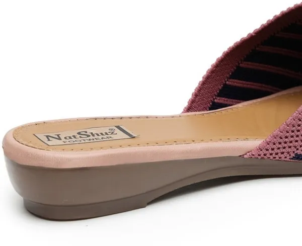 Pink_Mesh_Casual_Wedges_For_Women