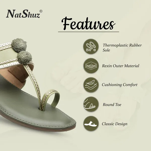 Green_Solid_Slip-On_Artificial_Leather_Casual_Wedges_For_Women